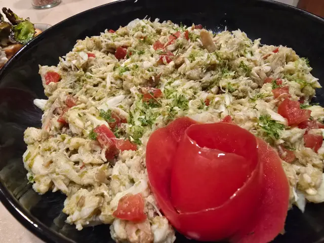 Roasted Jalapeño Crab Salad recipe